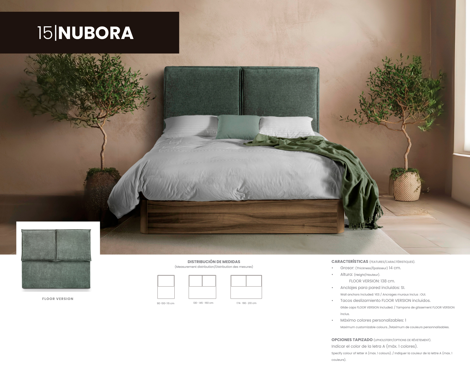 Cabecero Nubora - Imagen 2