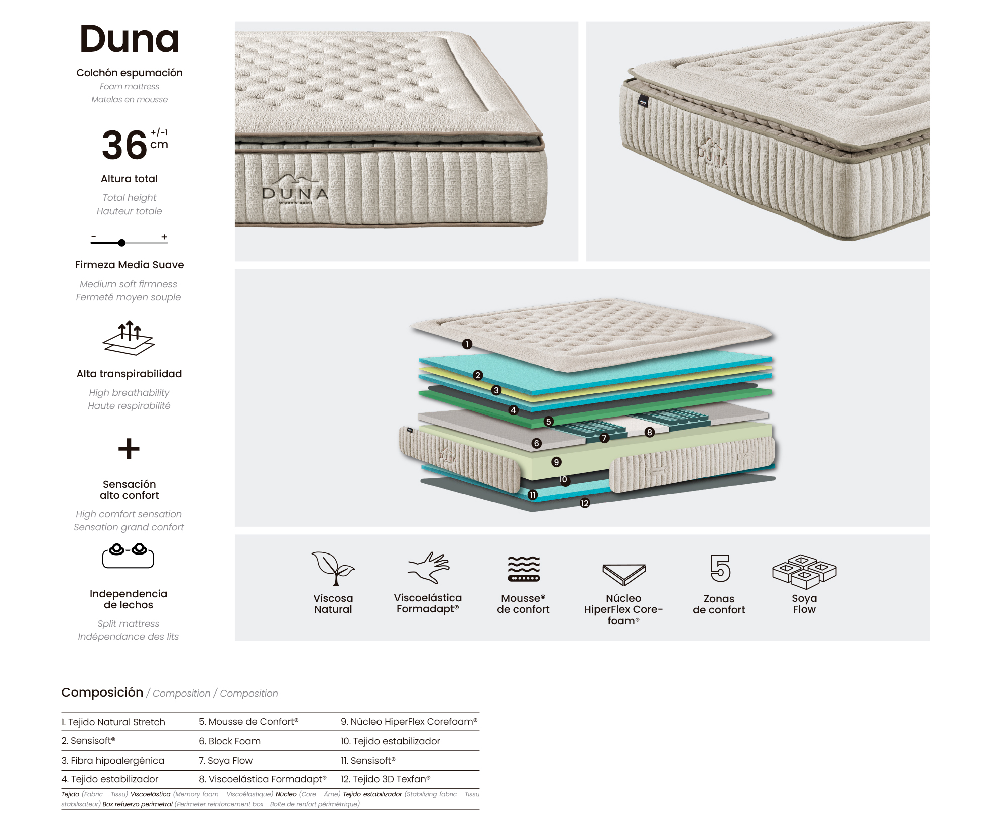 Colchón Duna - Imagen 3